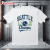 Seattle Seahawks Super Bowl LX Champs Helmet T shirt 1