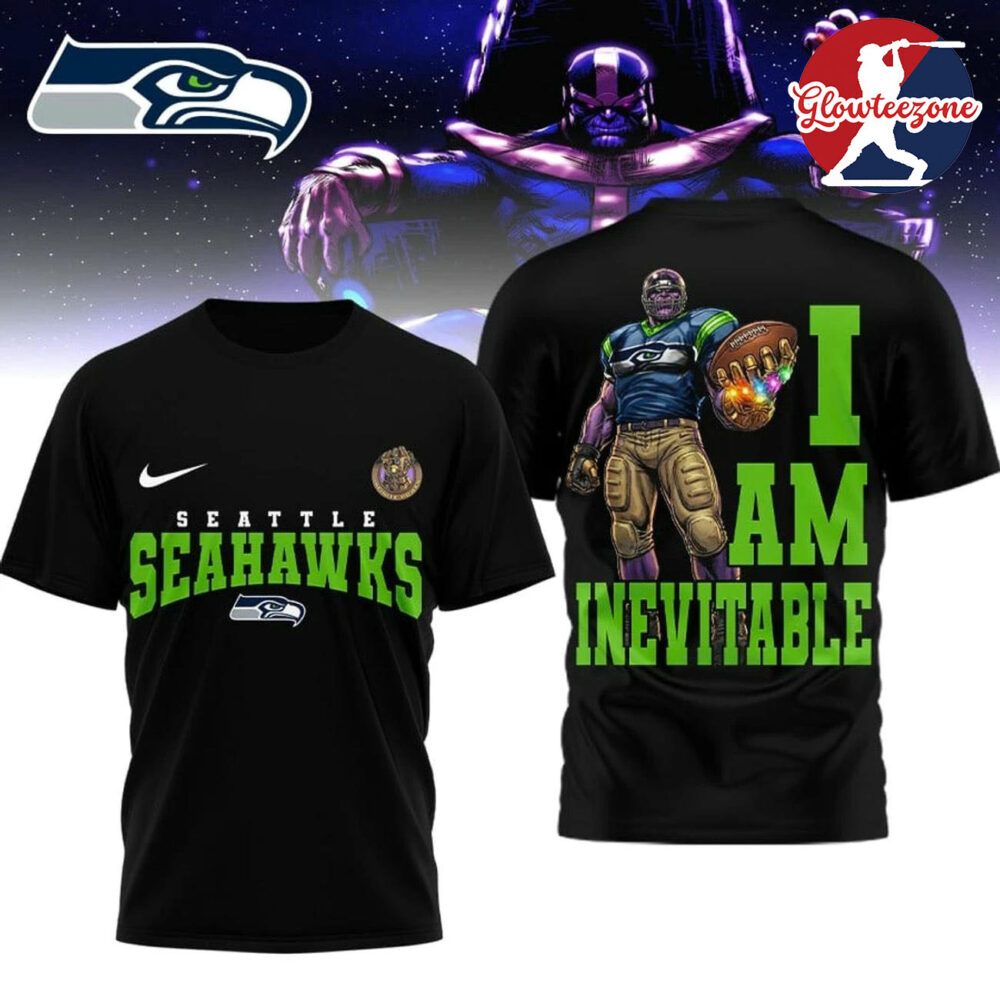 Seattle Seahawks Thanos 3d Shirt