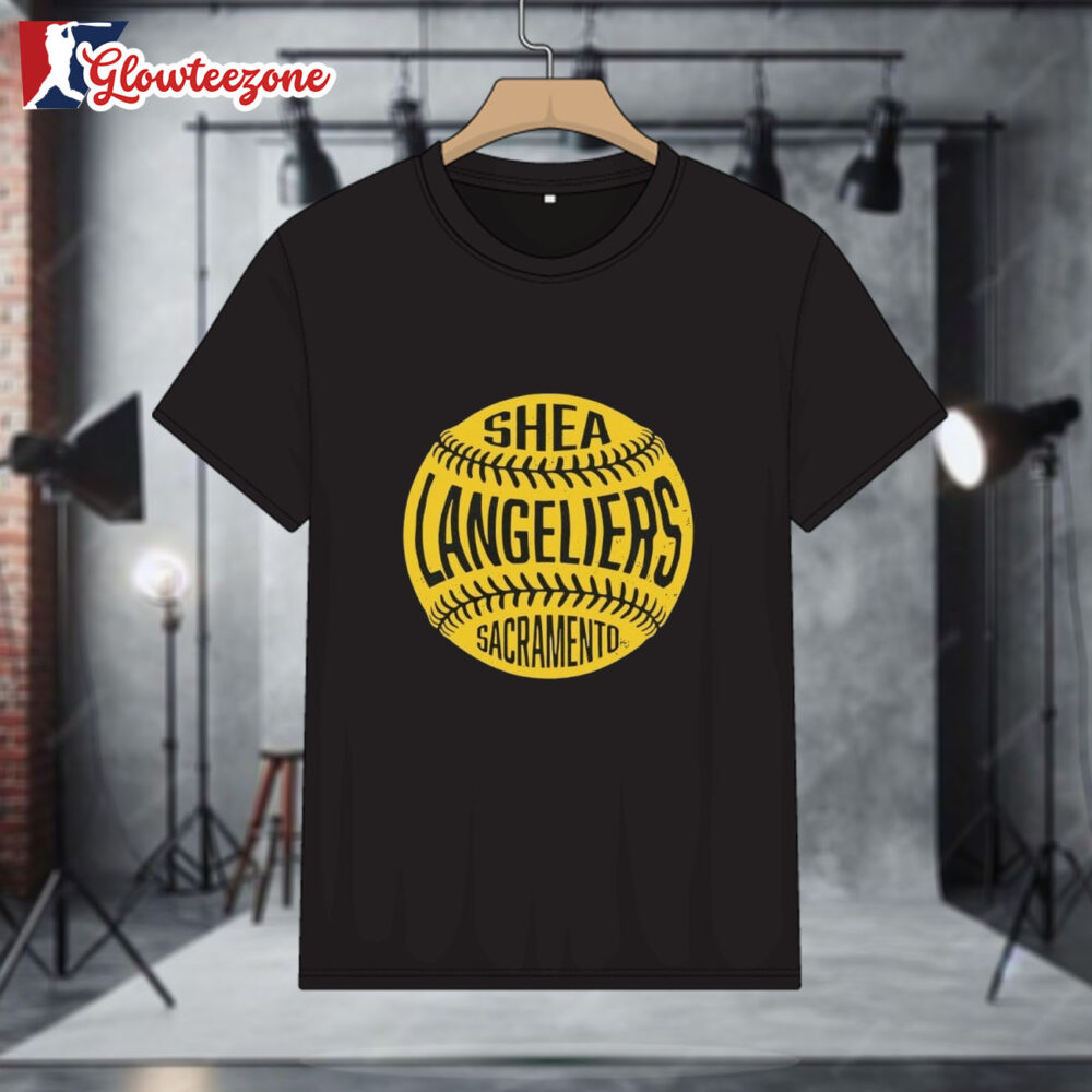 Shea Langeliers Sacramento Baseball Vintage Shirt 1