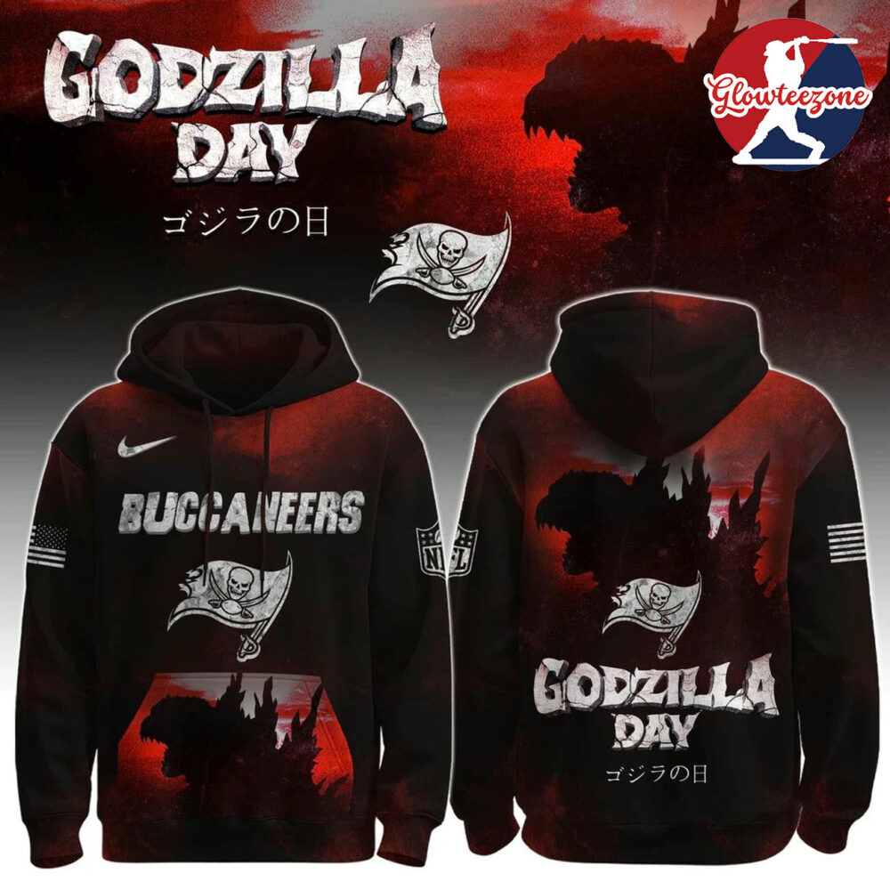 Tampa Bay Buccaneers x Happy Godzilla Day Hoodie