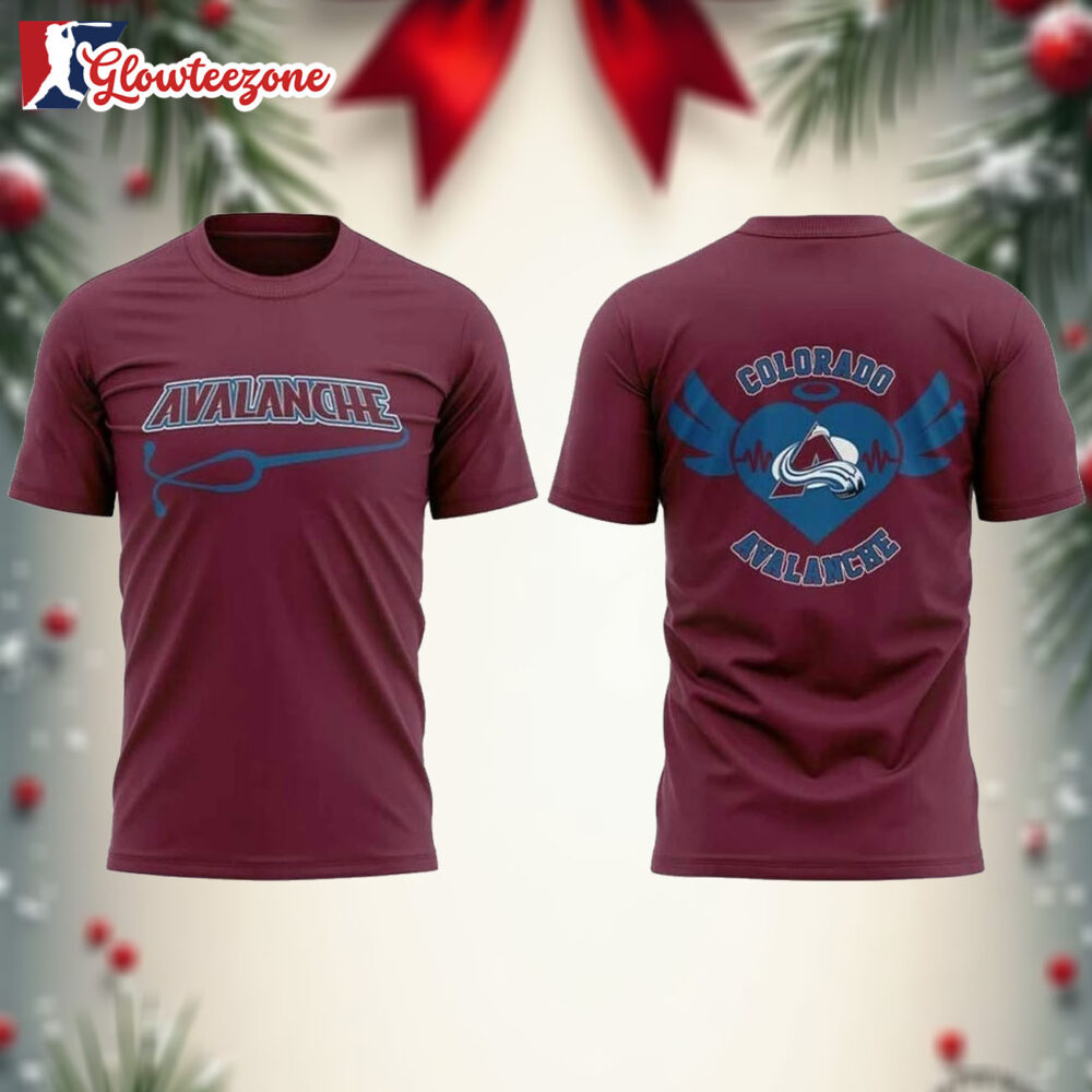Vintage Style Colorado Avalanche x Healthcare Night 2026 Thank You Hoodie Shirts
