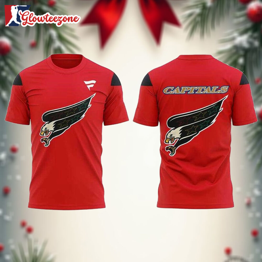 Washington Capitals Black History 2026 Month Celebration Two Sided Shirt