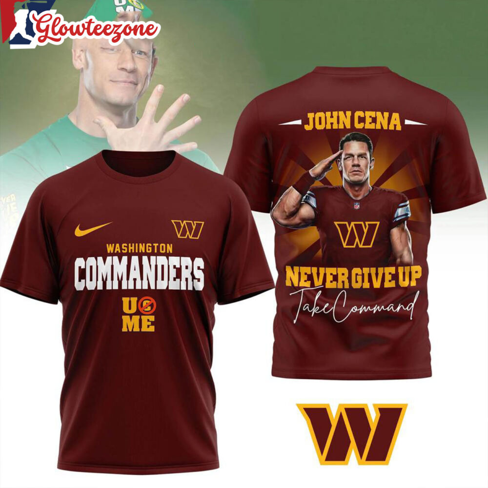 Washington Commanders NFL John Cena Fan Special New All Over Print Shirtxxx