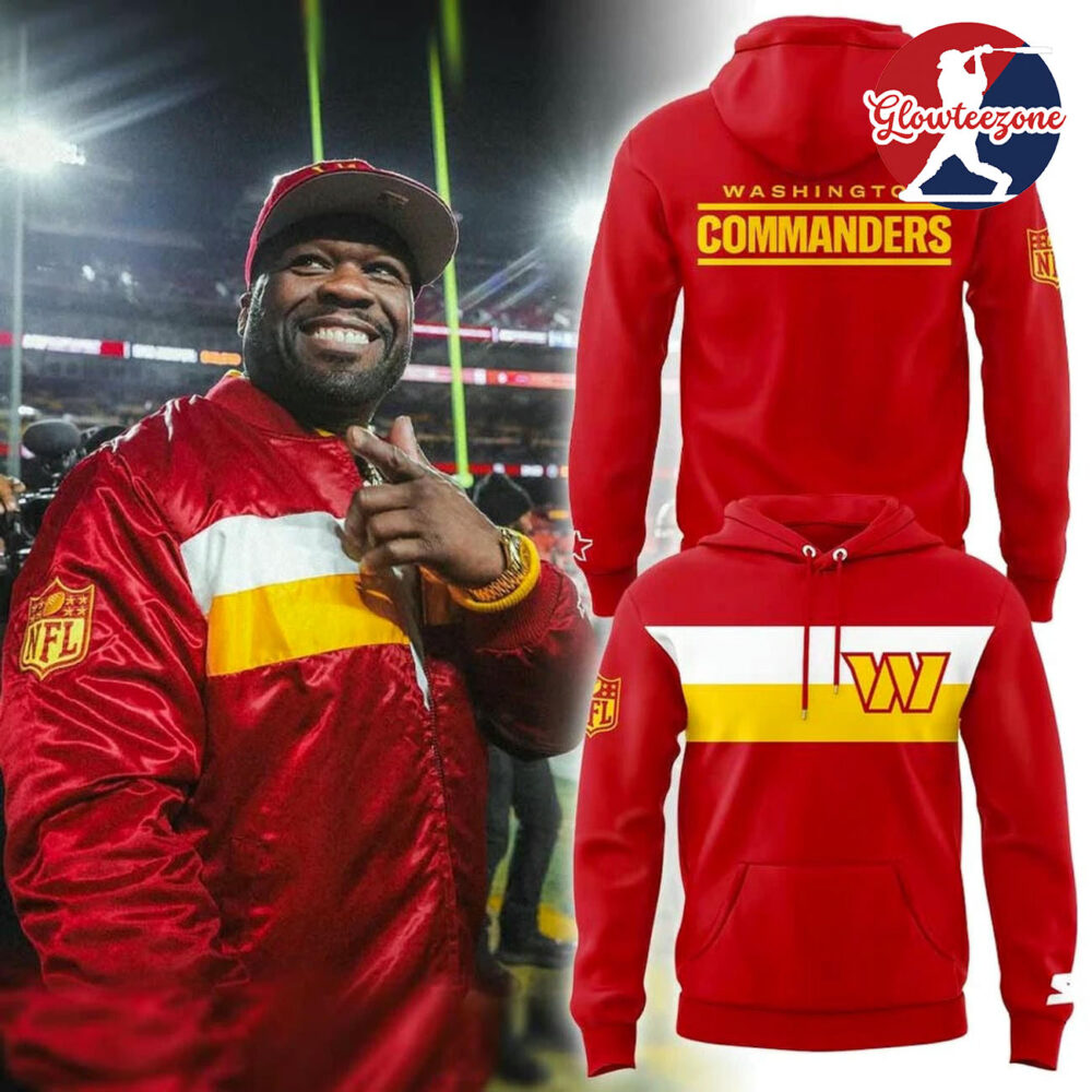 Washington Commanders x 50 Cent Special Edition Hoodie