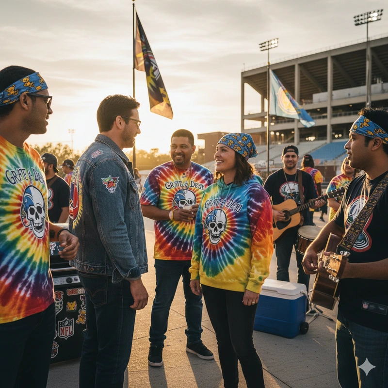 Why Grateful Dead Culture Resonates Deeply With NFL Fan Communities