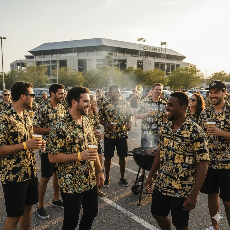 Why Saints Hawaiian Shirts Became a Fan Favorite Look