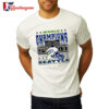 World Champions Seattle Seahawks 29 Patriots 13 Scoreboard Helmet Shirt 2